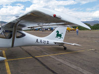 N99DF @ KBDU - Parked for Display at Boulder open house. the chinese characters on the side of the fuselage that translates to flying horse- - - goes anywhere - by Bluedharma