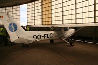 OO-FLC @ EBGB - Taken on a Aeroprint tour @ Grimbergen - by Steve Staunton