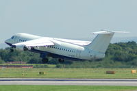 G-OINV @ EGCC - Ex British Airways - Taking Off - by David Burrell