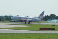 G-TOYD @ EGCC - BMI baby - landing - by David Burrell