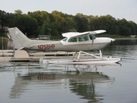 N758HP @ CLEARWATER - Clearwater Lake in central Mn - by Noel Lutsey