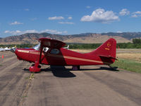 N4011C @ KBDU - Parked for display at Boulder Open House. - by Bluedharma