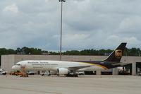 N429UP @ KRFD - Boeing 757-200F - by Mark Pasqualino