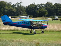 G-MYUZ @ EGLG - 2. G-MYUZ visits Panshanger