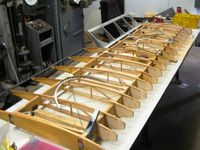 N8613Y - Lower wing with Ed's own aileron design