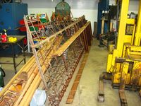 UNKNOWN - Wood wings from Ed Fisher's latest project, a 1940 Porterfield CP65.  The wings will require a total rebuild.
