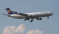 D-AIGX @ VIE - LUFTHANSA A340 - by Dieter Klammer