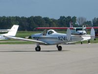 N2418H @ I74 - Departing Urbana, OH