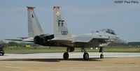 83-0017 @ LFI - Once a demo Eagle, now in the 4-ship - by Paul Perry