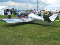N18YX @ MFD - On display at the EAA MERFI event at Mansfield, OH - by Bob Simmermon