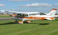 G-COCO @ EGBR - Cessna F172M at Breighton UK - by Terry Fletcher