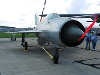 N515DM @ MFD - Mig 21 Fishbed at EAA MERFI event at Mansfield, OH.  Registration (N515DM) doesn't match anything. - by Bob Simmermon