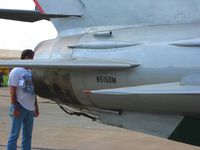 N515DM @ MFD - Mig 21 Fishbed at EAA MERFI event at Mansfield, OH.  Registration (N515DM) doesn't match anything. - by Bob Simmermon