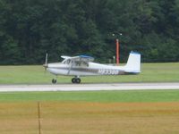 N8338B @ MFD - Landing on 32 at Mansfield, OH during EAA MERFI event. - by Bob Simmermon