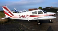 G-BEYO @ EGCS - Pa-28-140 - by Terry Fletcher