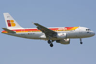 EC-KFT @ LOWW - little spanish Bus on short finals RWY34