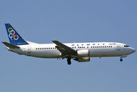 SX-BKI @ LOWW - arriving from burning Greece...