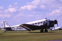 D-CDLH @ EGSU - Painted as D-AQUI Lufthansa. - by Robert Roggeman