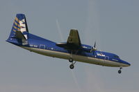 OO-VLV @ BRU - descending to rwy 02