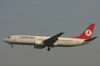 TC-JFV @ BRU - arrival of Tunceli to rwy 25L