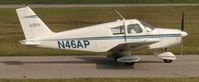 N46AP @ DAN - 1963 Piper PA-28-180 in Danville Va. - by Richard T Davis