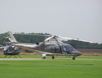 G-NWAR @ EGBK - A109 at Sywell - by Simon Palmer