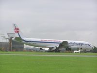 ZS-OZV @ EGHL - DC-8 at Lasham - by Simon Palmer