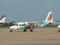 TI-AYA @ AFW - Britten-Norman BN-2A Islander SN - 0626R - by Zane Adams