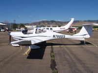 N760DS @ KBDU - Parked for display at Boulder Open House. - by Bluedharma