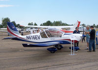 N616EV @ KBDU - Parked for display at Boulder Open House. - by Bluedharma