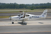 N723CD @ PDK - Taxing back from flight - by Michael Martin