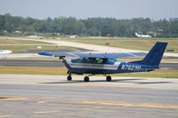 N7623V @ PDK - Taxing to Epps Air Service - by Michael Martin
