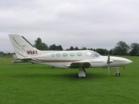N9AY @ EGHP - Cessna 421 at Popham