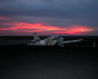 N68V @ KONY - Sunset @ Olney Texas - by Bryan Fair
