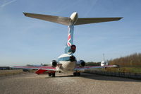 G-AWZK @ EGCC - Rear view of the noisey end. - by Neil Lomax