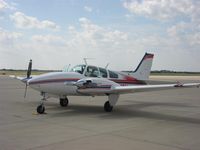 N12DK @ KSLN - N12DK on the ramp at Salina, KS enroute to OSH