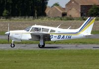 G-BAIH @ EGNW - Take off from Wickenby airfield