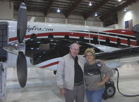 N971EA @ ANC - 1999 Raytheon Beech 1900D Regional transport of ERA Aviation, Ye Olde Photographer photographed with California friend - by Doug Robertson