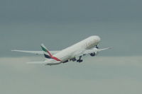 A6-ECB @ EGCC - Emirates - Taking Off - by David Burrell