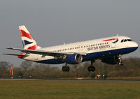 G-BUSF @ EGCC - BA 320 - by Kevin Murphy