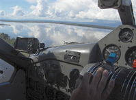 N4444Z - 1958 DeHavilland BEAVER DHC-2 MK.1, P&W R-985 450 Hp, glassy calm water landing approach - by Doug Robertson