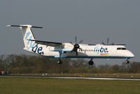 G-JECI @ EGCC - Flybe Dash 8 - by Kevin Murphy