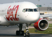 G-LSAD @ EGCC - Jet 2 757 Close up - by Kevin Murphy