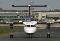 G-WOWE @ EGCC - Air Southwest Dash 8 - by Kevin Murphy