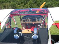 N56P @ OH36 - Looking down through the sunroof.  Seen at the fly-in breakfast at Zanesville, OH (Riverside)