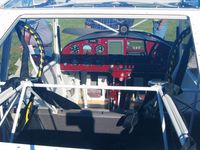N733PK @ OH36 - View through the sunfroof.  Breakfast fly-in at Zanesville, OH (Riverside)