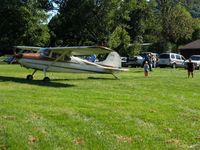 N1943C @ OH36 - A couple of future aviators (?) catching some prop wind.  Breakfast fly-in at Zanesville, OH (Riverside)