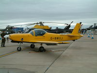 G-BWXJ @ FFD - Royal International Air Tattoo 2003 - by Steve Staunton
