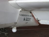 N68591 @ KSGS - Parked inside the Commemorative Air Force Hangar. - by Mitch Sando