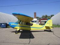 N8334V @ KSGS - Parked on the ramp at Fleming Field. - by Mitch Sando